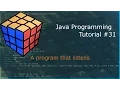 Java Programming Tutorial 31 - ActionListeners and Buttons