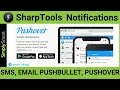 SharpTools Notifications Options Pushover Set-Up