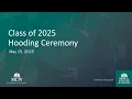 MCW School of Pharmacy 2025 Hooding Awards Ceremony