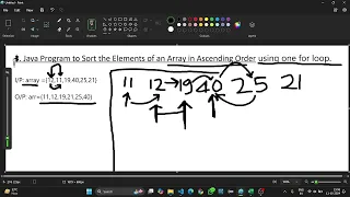 Sort Array element Using one for loop in Java 2024 Expert Coding