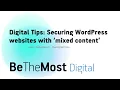 Fixed Wordpress website not secure because of Mixed Content How to fix using Better Search Replace