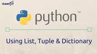 Learning Python List Dictionary Tuple
