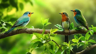 4K Morning Birds Singing Forest Birdsong Nature Sounds Bird Sounds Spectacular 