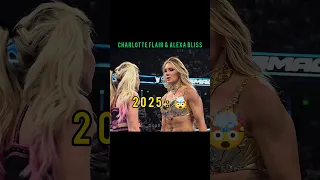 Charlotte Flair Alexa Bliss 2021 Vs 2025 Edit 
