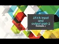 How to input and output in java Scanner class Program -2