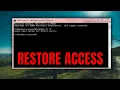 How To Fix Cannot Open Volume for Direct Access