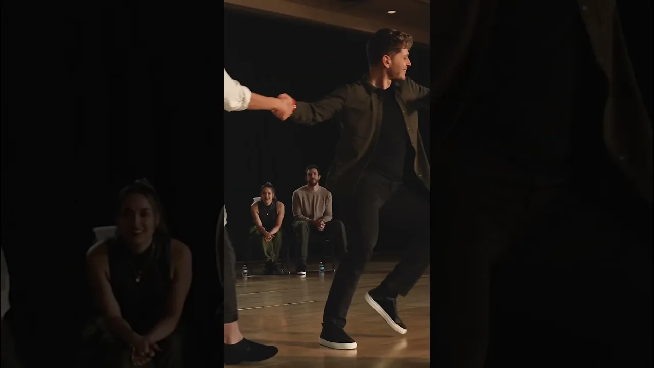 Do you think we're close friends in real life?!  #westcoastswing #dancers