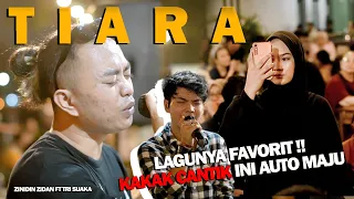 tiara kris live ngamen zinidin zidan ft tri suaka