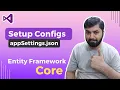 How to set connectionstring from appSettings json EntityFrameworkCore