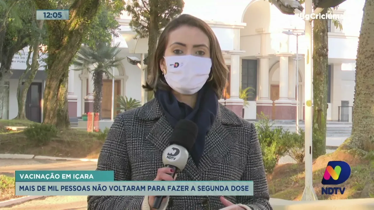 Mais de mil pessoas não fizeram a segunda dose da vacina contra Covid-19 após agendamento em Içara