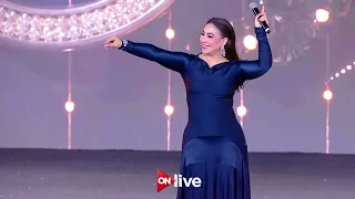  أنا مين أنا بابا على مين مش على بابا   بوسي تتألق في احتفالية  فرحة مصر  بحضور السيدة انتصار السيسي دندنها