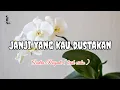 Janji yang kau dustakan - andra respati vidio lirik