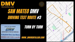 San Mateo DMV Driving Test Route 2025 Real Test Walkthrough with Voiceover