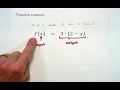 Intermediate Algebra Lesson 2 6 Intro to Function Notation