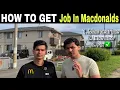 How to find Job in Macdonalds Tips to find a job in Japan
