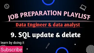 9 update delete in SQL