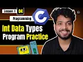 Computer Programming using c Int Datatype Program Polytechnic 3rd Semester Branch