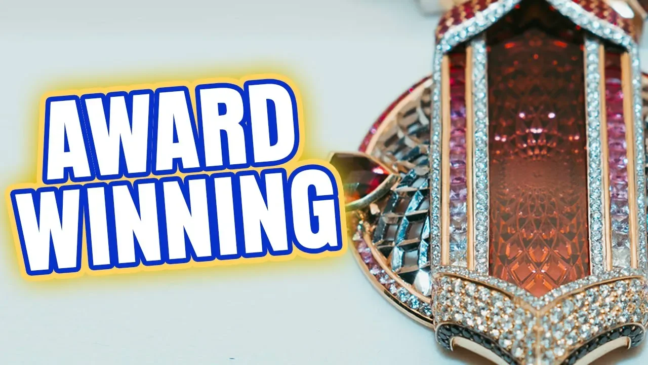 It Took 470 Hours to Make This Gem-Filled Piece!!