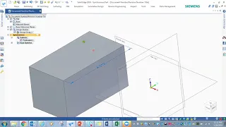 Siemens Solid Edge - Access Tutorial Sketching
