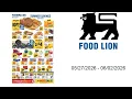 Food Lion Weekly Ad - 2026