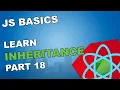 JS Basics - Inheritance Part 18
