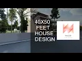 40x50 G 1 House Plan House Design 3d