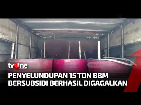Penyelundupan 15 Ton BBM Digagalkan Polda Sulawesi Tenggara
