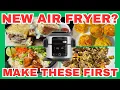 NEW AIR FRYER TRY THESE 6 RECIPES FIRST Easy Air Fryer Recipes