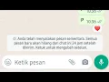 Lagu Apa Maksud Menyalakan Pesan Sementara Di Wa?