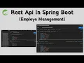 Spring Boot Employee Management API with Postman Java MySQL