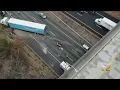 Two Tractor Trailers Collide On I-287 In Parsippany NJ