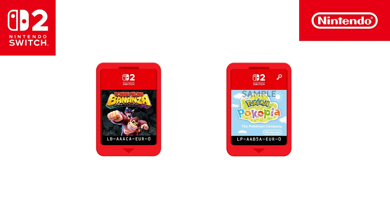 How to use game-key cards on Nintendo Switch 2