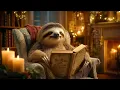 Sloth s Tranquil Retreat Cozy Forest Ambience and Gentle Insects Sounds for Restful Reading