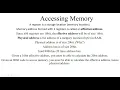 Accessing Memory 8086 Microprocessor part 1 of 5 by Shexa