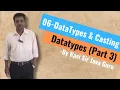 06 - Data Types Type Casting in Java