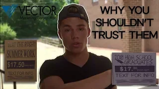 Vector Marketing CutCo CAN T Be Trusted - HERE S WHY We went to their location