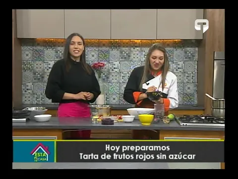 Hoy preparamos tarta de frutos rojos sin azúcar