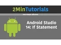 Android Studio Tutorials In 2 Minutes - 14