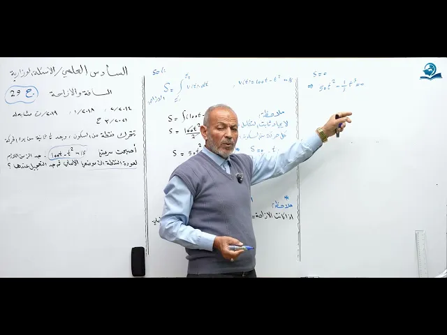 رياضيات السادس العلمي - الفصل الرابع - ألاسئله الوزارية الخارجية ج29