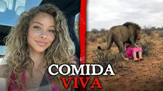 Os Últimos Momentos de Isabella Cruz DEVORADA VIVA Durante Seu Safári..