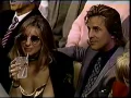 Barbra Streisand and Don Johnson at 1988 Tyson Holmes Fight