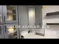 LifeArt Cabinetry Lancaster series showroom demo