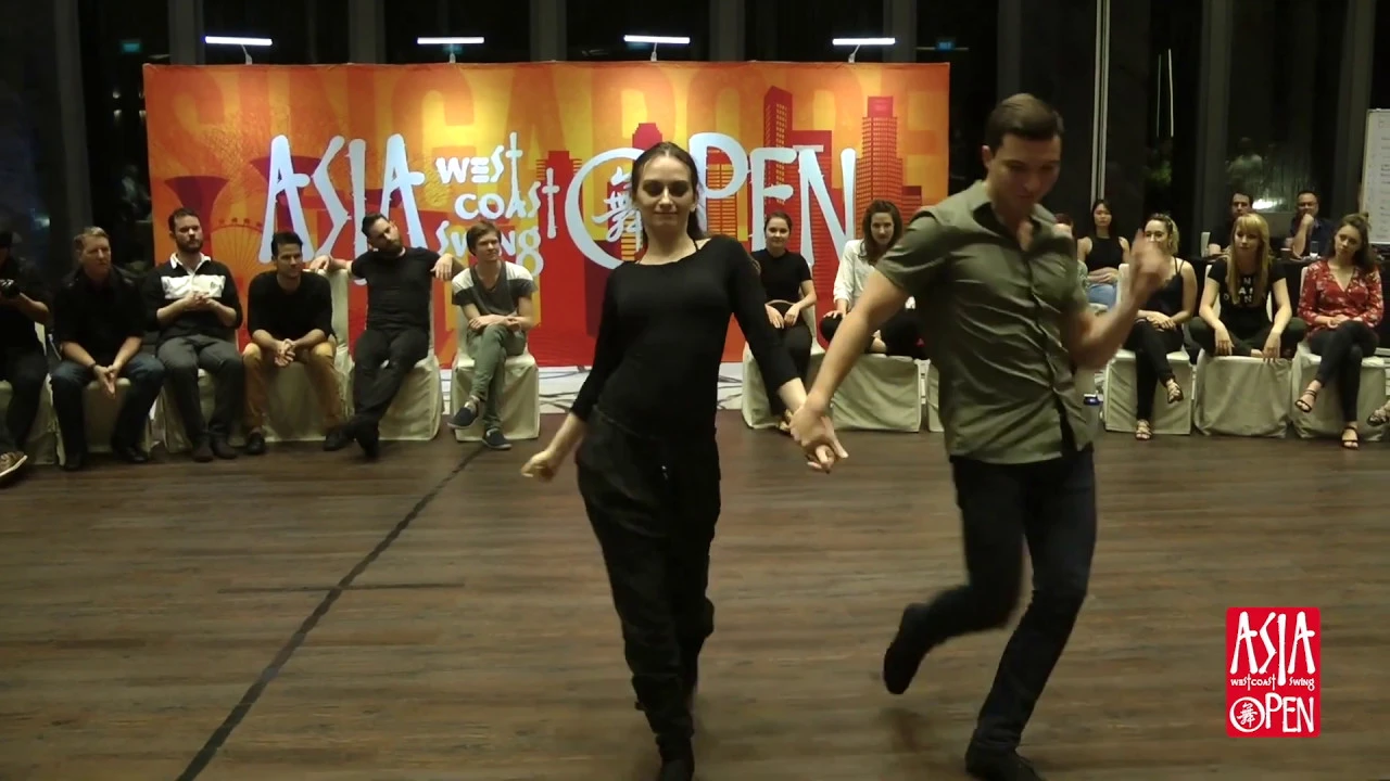Semion Ovsiannikov & Irina Puzanova Asia West Coast Swing Open 2019 Invitational JnJ