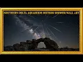 Southern Delta Aquariids Meteor Shower Printable Wall Art High Resolution Digital Download