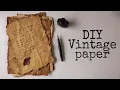 Download Lagu DIY Vintage Paper I Wax seal I Easy Tutorial using coffee I Luna Joy