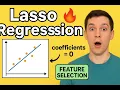 Lasso Regression in Python Explained Simply Feature Selection Regularization Demo
