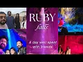 Ruby falls and Isha yoga center Tennessee Divine feeling and fun with friends