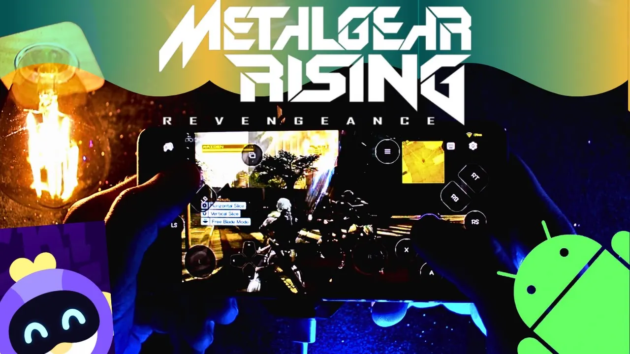 Metal Gear Rising: Revengeance - Mobile Android Gameplay - Android Cloud Gaming - Chikii