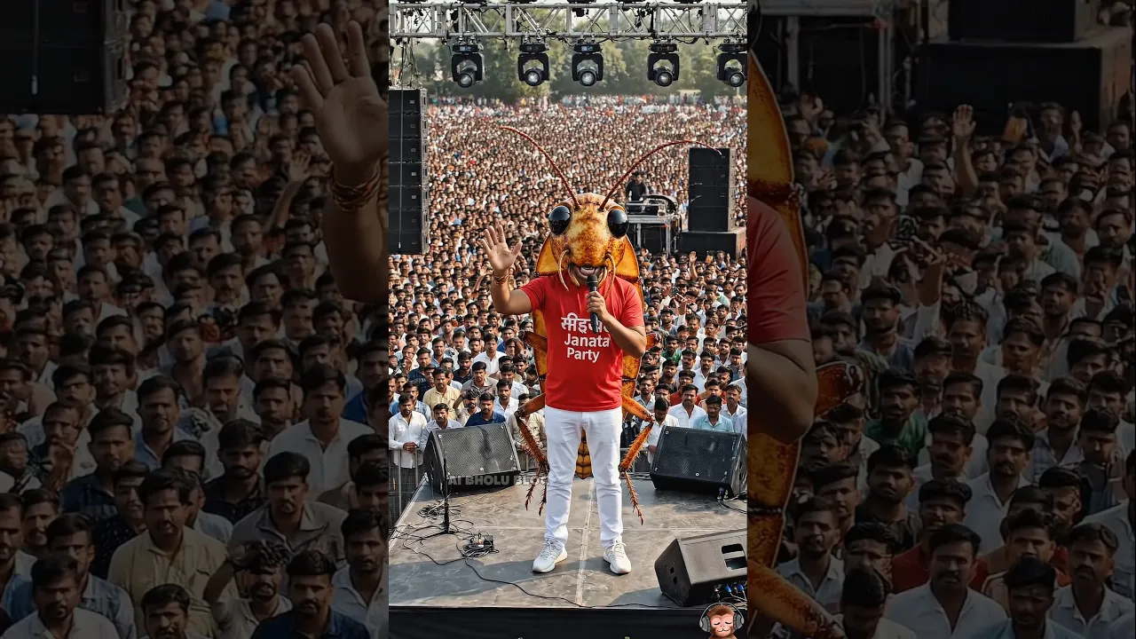 Cockroach ki speech janta ke liye 🫡 #shorts #cjp #aishorts poster