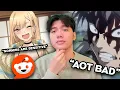 Reading Anime HOT TAKES From Reddit